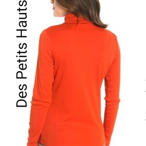 DES PETITS HAUTS cotton&cashmere thin sweater size 3 or medium